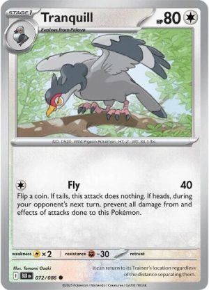 Tranquill - 072/086: SV: Black Bolt