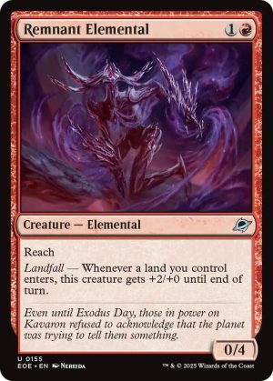 Remnant Elemental - 155: Edge of Eternities