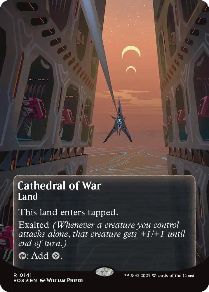 Cathedral of War (0141) (Borderless) - 141: Edge of Eternities: Stellar Sights