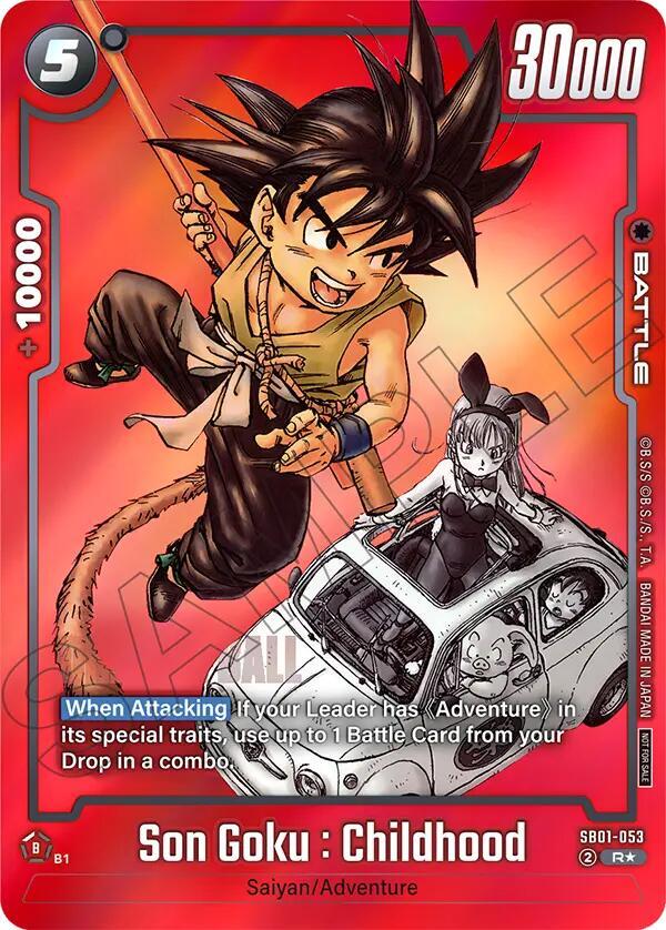 Son Goku : Childhood - SB01-053: Tournament and Championship Promos