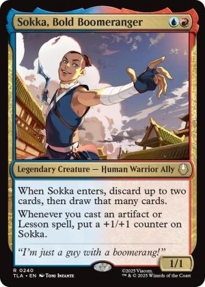 Sokka, Bold Boomeranger - 240: Avatar: The Last Airbender