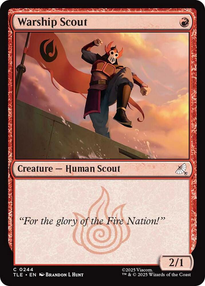 Warship Scout - 244: Avatar: The Last Airbender: Eternal-Legal