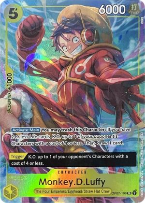 Monkey.D.Luffy - OP07-109: One Piece Promotion Cards