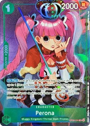 Perona - OP09-034: One Piece Promotion Cards