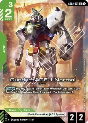 Gundam AGE - GD02-021: Dual Impact