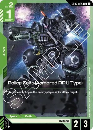 Police Zaku - GD02-035: Dual Impact