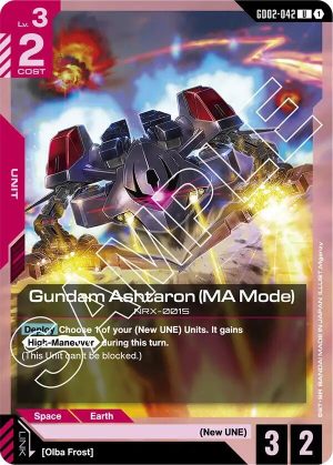 Gundam Ashtaron - GD02-042: Dual Impact