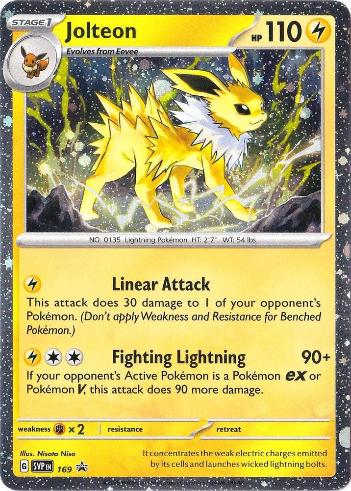 Jolteon - 169: SV: Scarlet & Violet Promo Cards