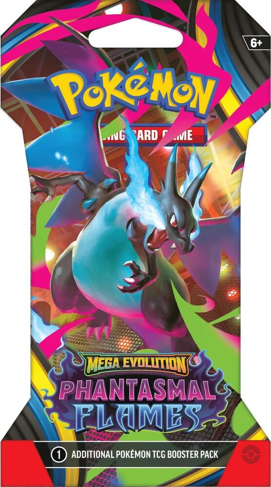 Pokemon Sleeved Booster Pack: ME02: Phantasmal Flames