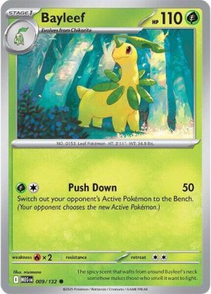 Bayleef - 009/132: ME01: Mega Evolution