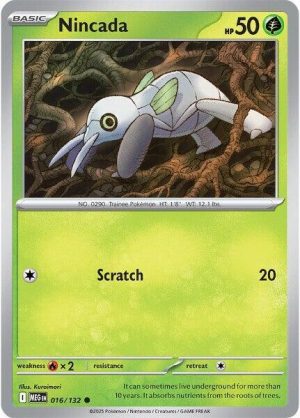 Nincada - 016/132: ME01: Mega Evolution