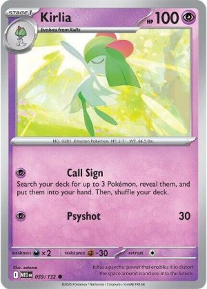 Kirlia - 059/132: ME01: Mega Evolution