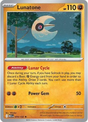 Lunatone - 074/132: ME01: Mega Evolution