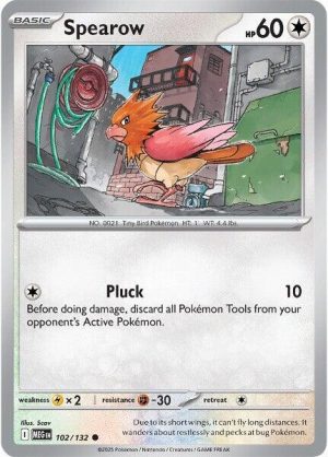 Spearow - 102/132: ME01: Mega Evolution