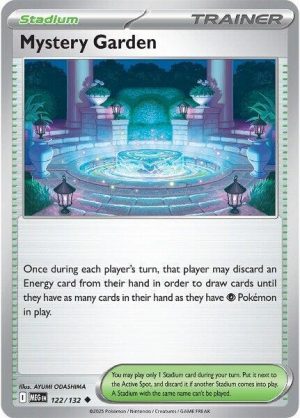 Mystery Garden - 122/132: ME01: Mega Evolution