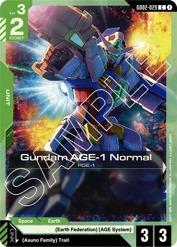 Gundam AGE - GD02-029: Dual Impact