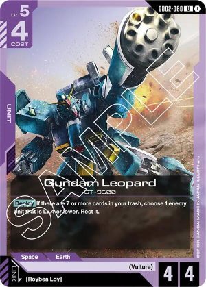 Gundam Leopard - GD02-060: Dual Impact