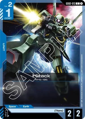Hizack - GD02-013: Dual Impact