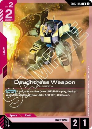 Daughtress Weapon - GD02-043: Dual Impact