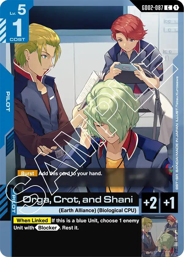 Orga, Crot, and Shani - GD02-087: Dual Impact