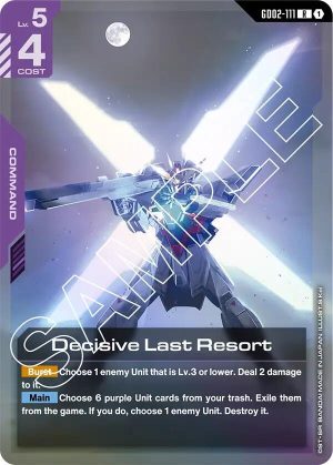 Decisive Last Resort - GD02-111: Dual Impact