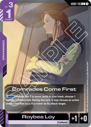 Comrades Come First - GD02-116: Dual Impact