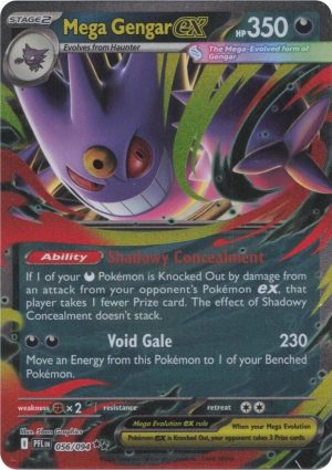 Mega Gengar ex - 056/094: ME02: Phantasmal Flames