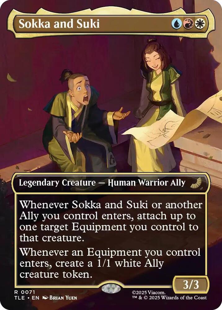 Sokka and Suki - 71: Avatar: The Last Airbender: Eternal-Legal