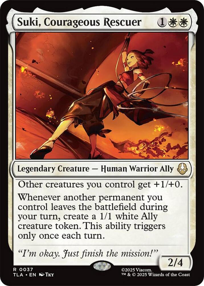 Suki, Courageous Rescuer - 37: Avatar: The Last Airbender