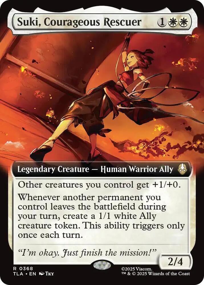 Suki, Courageous Rescuer - 368: Avatar: The Last Airbender