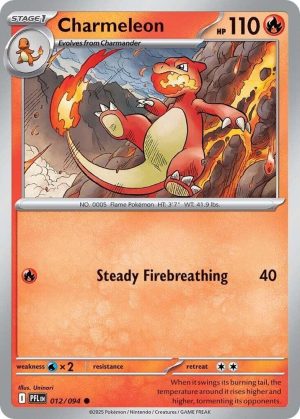 Charmeleon - 012/094: ME02: Phantasmal Flames