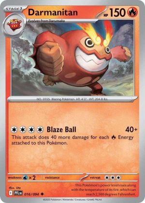 Darmanitan - 016/094: ME02: Phantasmal Flames