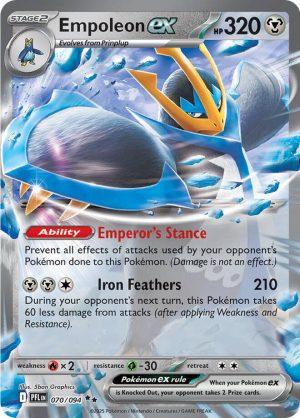 Empoleon ex - 070/094: ME02: Phantasmal Flames