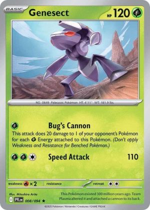 Genesect - 008/094: ME02: Phantasmal Flames