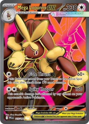 Mega Lopunny ex - 115/094: ME02: Phantasmal Flames