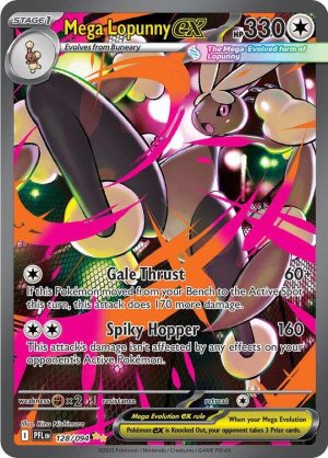 Mega Lopunny ex - 128/094: ME02: Phantasmal Flames