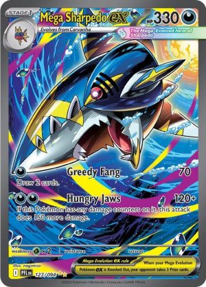 Mega Sharpedo ex - 127/094: ME02: Phantasmal Flames