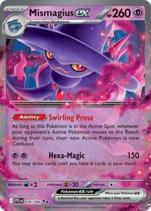 Mismagius ex - 036/094: ME02: Phantasmal Flames