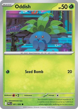 Oddish - 001/094: ME02: Phantasmal Flames