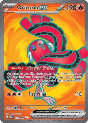 Oricorio ex - 110/094: ME02: Phantasmal Flames