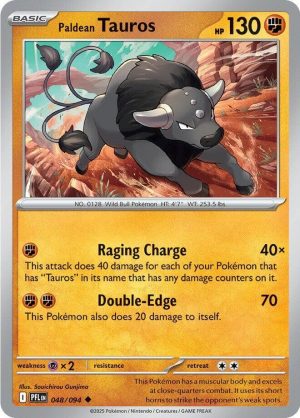 Paldean Tauros - 048/094: ME02: Phantasmal Flames