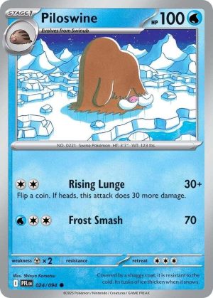 Piloswine - 024/094: ME02: Phantasmal Flames