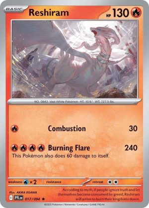 Reshiram - 017/094: ME02: Phantasmal Flames