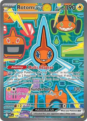Rotom ex - 126/094: ME02: Phantasmal Flames