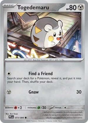 Togedemaru - 073/094: ME02: Phantasmal Flames