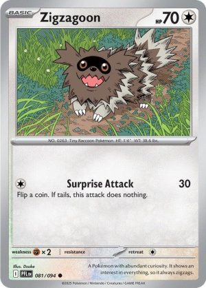 Zigzagoon - 081/094: ME02: Phantasmal Flames