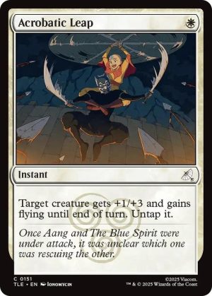 Acrobatic Leap - 151: Avatar: The Last Airbender: Eternal-Legal