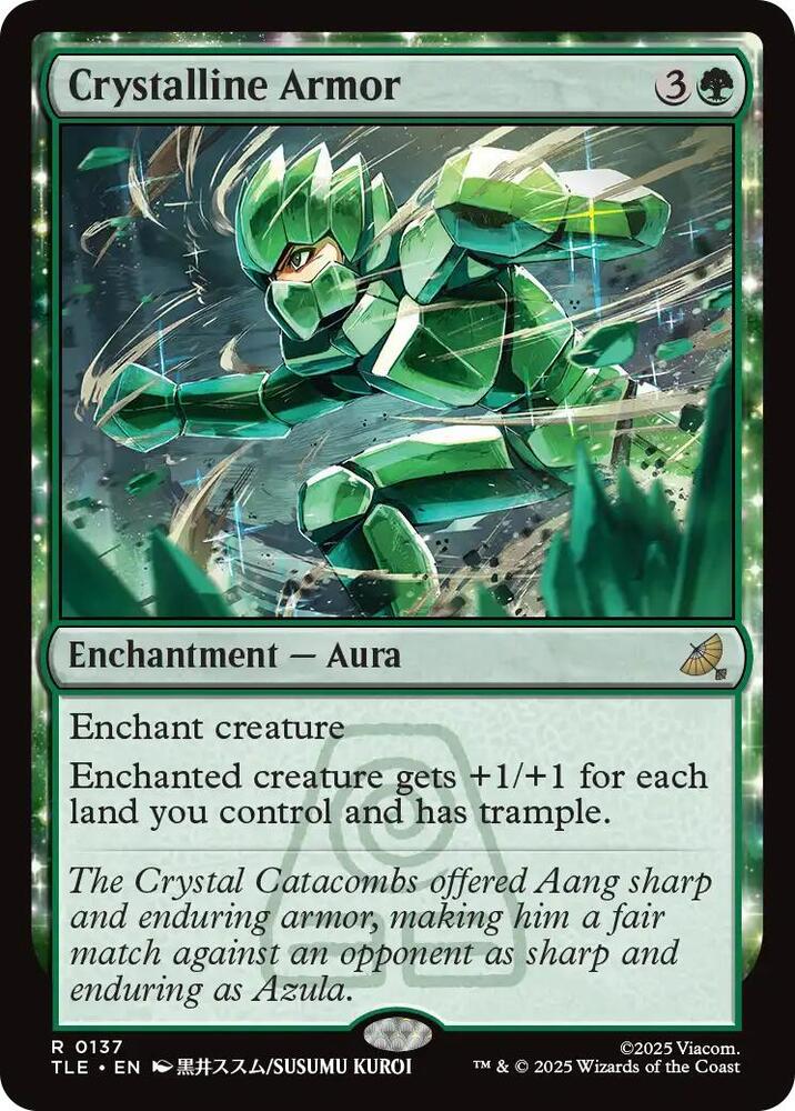 Crystalline Armor - 137: Avatar: The Last Airbender: Eternal-Legal