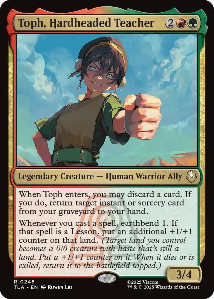 Toph, Hardheaded Teacher - 246: Avatar: The Last Airbender