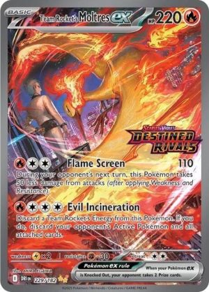 Team Rocket's Moltres ex - 229/182: Miscellaneous Cards & Products